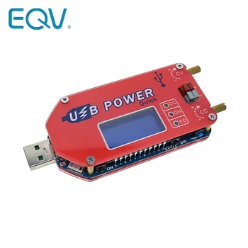 EQV DP3A Digital display USB adjustable power module DC 1-30V 15W QC 2.0 3.0 FCP Quick charge laboratory power supply regulador
EQV DP3A Digital display USB adjustable power module DC 1-30V 15W QC 2.0 3.0 FCP Quick charge laboratory power supply regulador