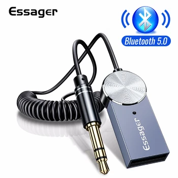 Essager UB01 Bluetooth 5.0 Receiver For Car Wireless USB Bluetooth Adapter 3.5mm 3.5 Jack Aux Audio Music Transmitter Receiver
Essager UB01 Bluetooth 5.0 Receiver For Car Wireless USB Bluetooth Adapter 3.5mm 3.5 Jack Aux Audio Music Transmitter Receiver