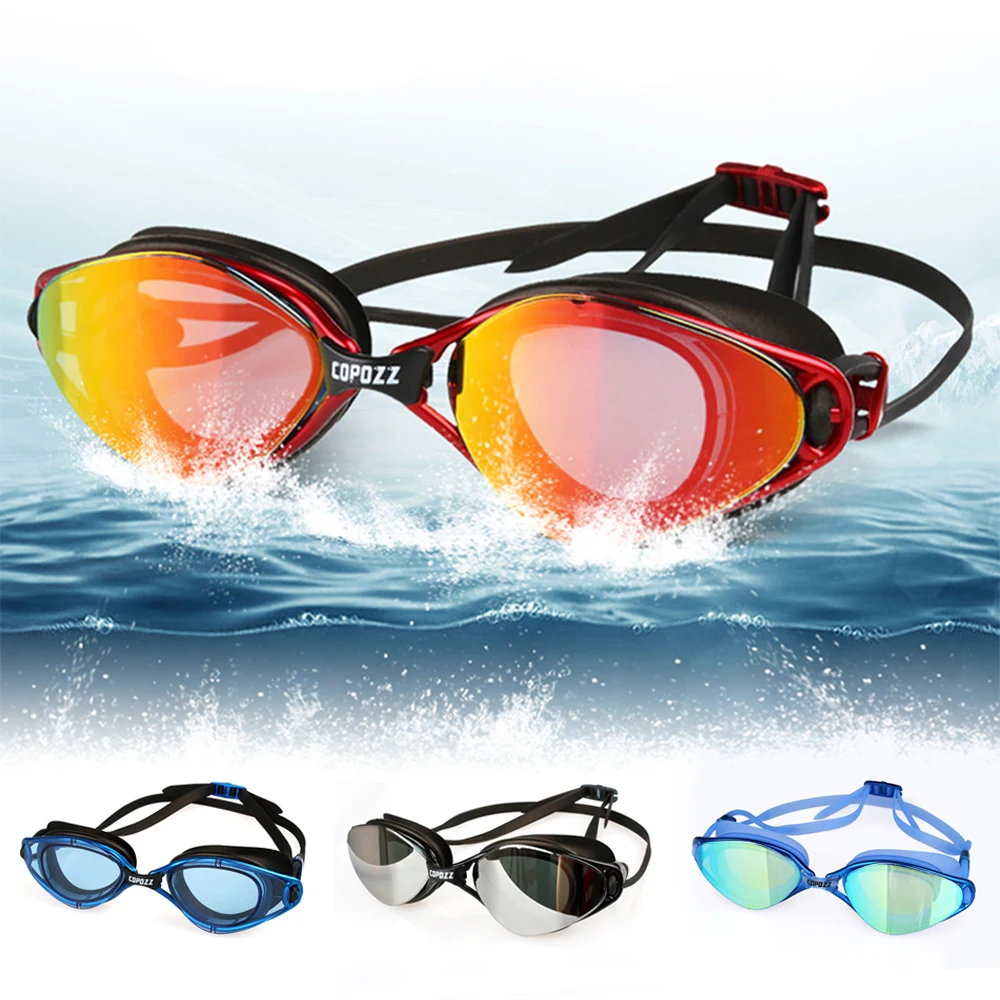 Cool Electroplating UV Waterproof Anti fog Swimwear Eyewear Swim Diving Water Glasses Adjustable Swimming Goggles Men Women
Cool Electroplating UV Waterproof Anti fog Swimwear Eyewear Swim Diving Water Glasses Adjustable Swimming Goggles Men Women