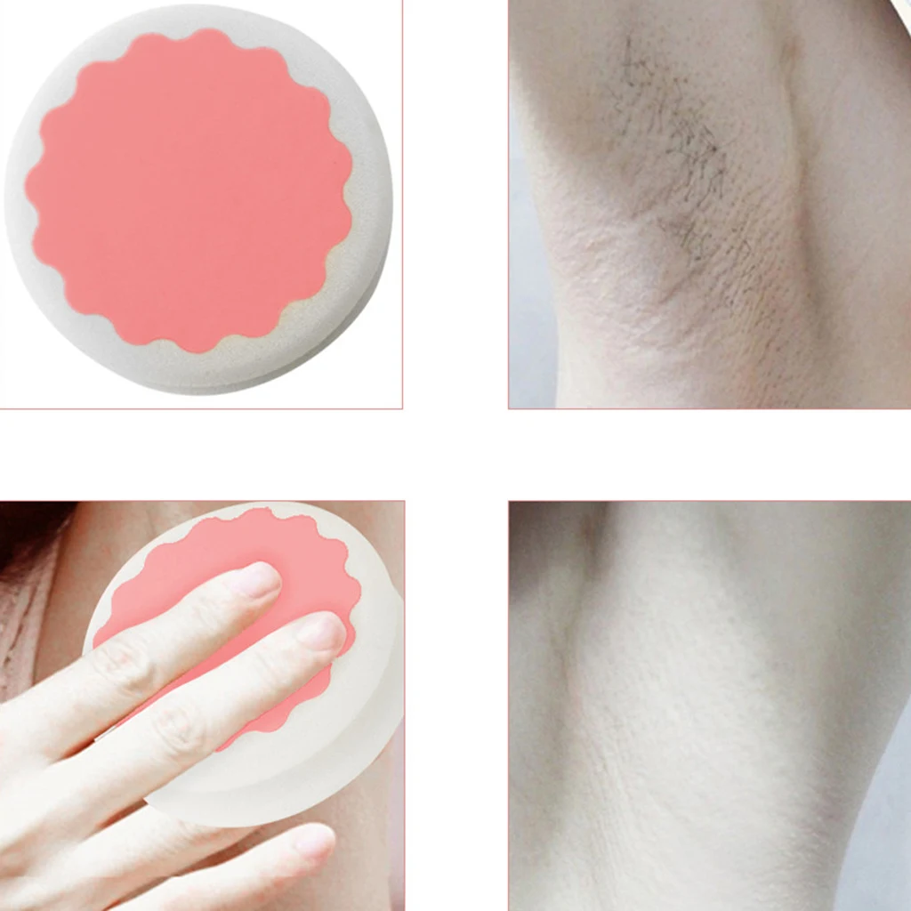 Magic Painless Hair Removal Depilation Sponge Pad Remove Bikini Hair Remover Tool for Women Men Leg Arm Bikini Hair Removal Magic Painless Hair Removal Depilation Sponge Pad Remove Bikini Hair Remover Tool for Women Men Leg Arm Bikini Hair Removal