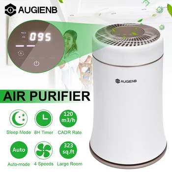 AUGIENB Desktop Purifier with HEPA Filter Silent Fresh for Allergies / Mold / Sme / Dust / Pet Dander / VOCs
AUGIENB Desktop Purifier with HEPA Filter Silent Fresh for Allergies / Mold / Sme / Dust / Pet Dander / VOCs