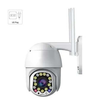 17 LEDs 5x Zoom WiFi Camera HD 1080P 2.4G WiFi IP Camera 2MP IP66 Waterproof Outdoor Wireless PTZ Smart Home
17 LEDs 5x Zoom WiFi Camera HD 1080P 2.4G WiFi IP Camera 2MP IP66 Waterproof Outdoor Wireless PTZ Smart Home