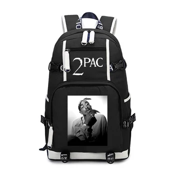 Mochila Rock Star Tupac 2Pac Laptop Backpack Men Canvas Bookbag Black School Bags for Teenage Girls Boys Travel Backpack Kids
Mochila Rock Star Tupac 2Pac Laptop Backpack Men Canvas Bookbag Black School Bags for Teenage Girls Boys Travel Backpack Kids