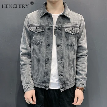 HENCHIRY Men Light Blue Jean Jackets Outerwear Denim Coat New Men Large Size Denim Jackets Harajuku Casual Retro Slim Jacket 5XL
HENCHIRY Men Light Blue Jean Jackets Outerwear Denim Coat New Men Large Size Denim Jackets Harajuku Casual Retro Slim Jacket 5XL