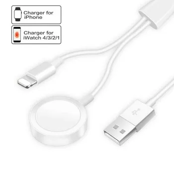 Extensive compatibility-this 2-in-1 charger supports both Apple Watch and iPhone
Extensive compatibility-this 2-in-1 charger supports both Apple Watch and iPhone
