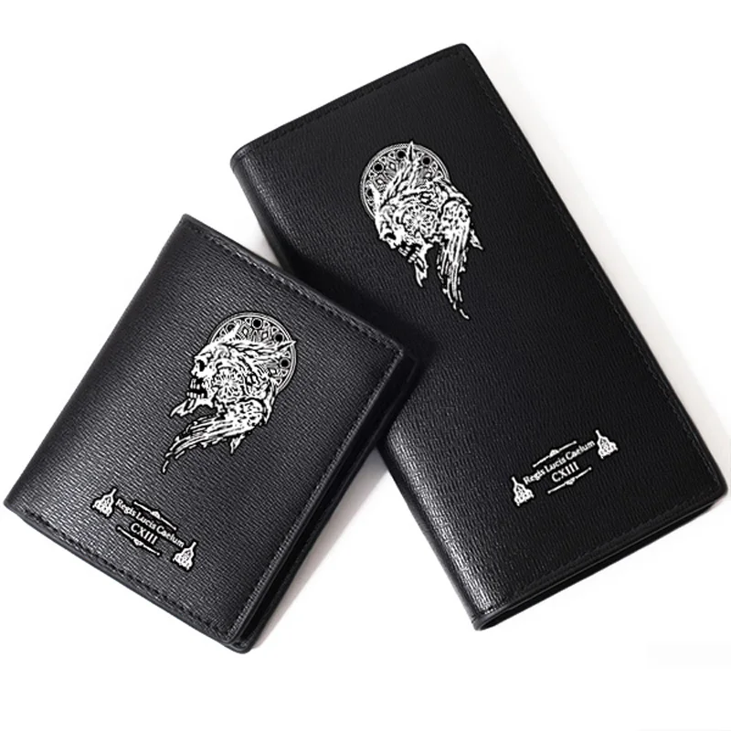 Game Final Fantasy XV PU Leather Men Long Purse Coin Pocket Print Short Wallet Carteira Fashion Carteira Masculina Card Holder
Game Final Fantasy XV PU Leather Men Long Purse Coin Pocket Print Short Wallet Carteira Fashion Carteira Masculina Card Holder