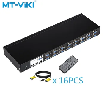 MT-VIKI KVM switch 16 port compatible with Apple system with remote control 16 port-rack type MT-1601UK-CH
MT-VIKI KVM switch 16 port compatible with Apple system with remote control 16 port-rack type MT-1601UK-CH