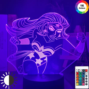 3D Illusion Led Night Light Marvel Wonder Woman Nightlight for Living Room Decor Color Changing Touch Sensor 3d Lamp Superhero 
3D Illusion Led Night Light Marvel Wonder Woman Nightlight for Living Room Decor Color Changing Touch Sensor 3d Lamp Superhero