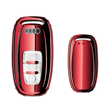 Car TPU Remote Smart Key Cover Fob Case Shell Keychain For Audi A1 A3 A4 A5 A6 A7 A8 Q3 Q5 Q7 Car Decoration Accessories
Car TPU Remote Smart Key Cover Fob Case Shell Keychain For Audi A1 A3 A4 A5 A6 A7 A8 Q3 Q5 Q7 Car Decoration Accessories