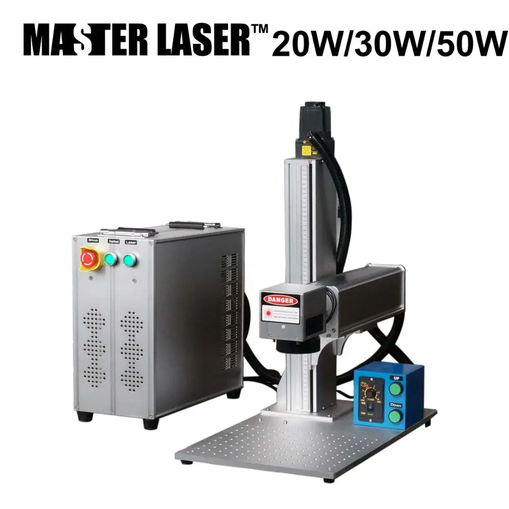 CNC портативная волоконная лазерная маркировочная машина 20 Вт 30 50 ювелирный