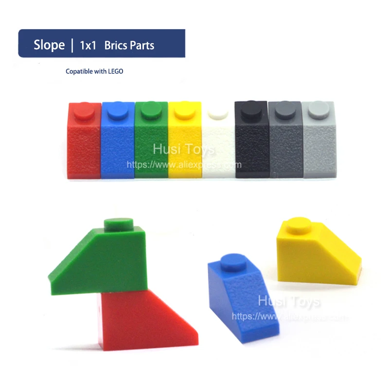 Plastic Building Blocks Bricks Parts Slope Brick 45 2 x 1 Copatible With Lego0 Pieces MOC DIY Toys For Children 50pcs/lot
Plastic Building Blocks Bricks Parts Slope Brick 45 2 x 1 Copatible With Lego0 Pieces MOC DIY Toys For Children 50pcs/lot