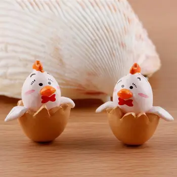 12pcs Broken Shell Chicken Ornament Mini Resin Craft Micro Landscape Decor Chicken Adornment (Random Color)
12pcs Broken Shell Chicken Ornament Mini Resin Craft Micro Landscape Decor Chicken Adornment (Random Color)