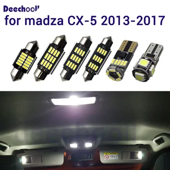 11x Pure white LED License plate lights+ interior map dome lights kit bulb for Mazda for madza CX-5 2013-2017 Lamp Accessories 
11x Pure white LED License plate lights+ interior map dome lights kit bulb for Mazda for madza CX-5 2013-2017 Lamp Accessories