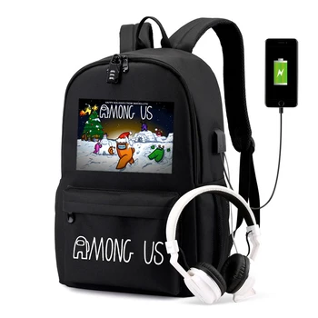 Among US Backpack Pringting Unisex School Backpack For Women/Men Pattern School Bag Anti-theft lock Laptop Mochila Escolar 
Among US Backpack Pringting Unisex School Backpack For Women/Men Pattern School Bag Anti-theft lock Laptop Mochila Escolar