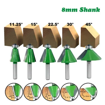8mm Shank Milling Cutter woodwork Chamfer Router Bit 15 Degree Bevel Edging for Woodorking Machine milling tools MC02110
8mm Shank Milling Cutter woodwork Chamfer Router Bit 15 Degree Bevel Edging for Woodorking Machine milling tools MC02110