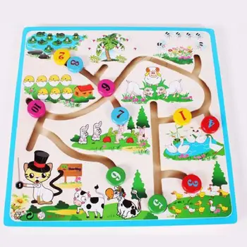 Children's Maze Walking Game Montessori Education Children's Early Education Learning Toys Gifts Animal Maze Digital Wooden Toys 
Children's Maze Walking Game Montessori Education Children's Early Education Learning Toys Gifts Animal Maze Digital Wooden Toys
