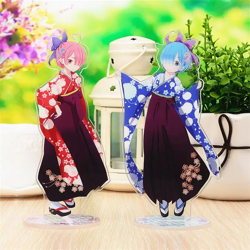 Anime Anime Re:Life in a different World from zero Rem Ram Emilia Cosplay Acrylic Desk Stand Figure Model Decor Plate Xmas Gifts
Anime Anime Re:Life in a different World from zero Rem Ram Emilia Cosplay Acrylic Desk Stand Figure Model Decor Plate Xmas Gifts