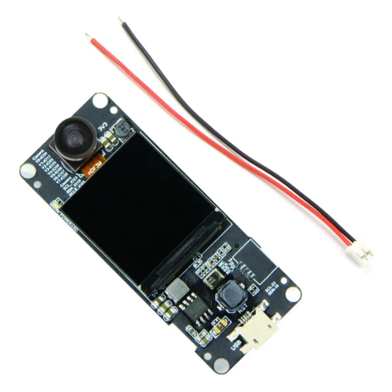 TTGO Camera Module Fish Eye T-Camera Plus ESP32-DOWDQ6 8MB SPRAM OV2640 1.3 Inch Rear Camera Screen
TTGO Camera Module Fish Eye T-Camera Plus ESP32-DOWDQ6 8MB SPRAM OV2640 1.3 Inch Rear Camera Screen