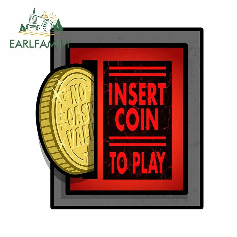 EARLFAMILY 13cm x 11.8cm for Retro Pinball Arcade Coin Slot VAN Personality Car Stickers Waterproof Decal for Motorcycle Bumper
EARLFAMILY 13cm x 11.8cm for Retro Pinball Arcade Coin Slot VAN Personality Car Stickers Waterproof Decal for Motorcycle Bumper