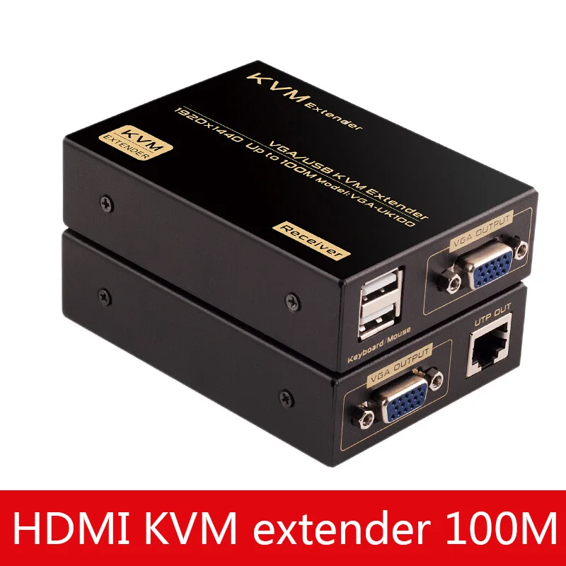 HDMI KVM extender 100 meters HDMI high-definition network CAT5E/6 cable RJ45 HDMI network extended signal amplifier
HDMI KVM extender 100 meters HDMI high-definition network CAT5E/6 cable RJ45 HDMI network extended signal amplifier