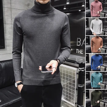 2019 New Large Size Japanese Cotton Simple Korean Style Men's Loose Version Couple Slim Solid Color Turtleneck Pullover Sweater
2019 New Large Size Japanese Cotton Simple Korean Style Men's Loose Version Couple Slim Solid Color Turtleneck Pullover Sweater