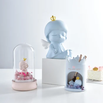 HOME DECORATION FIGURINES MINIATURE MODEL ANGEL BABY RESIN ORNAMENTS PEN HOLDER PINK DOLL WITH GLASS COVER BIRTHDAY GIFTS TOYS
HOME DECORATION FIGURINES MINIATURE MODEL ANGEL BABY RESIN ORNAMENTS PEN HOLDER PINK DOLL WITH GLASS COVER BIRTHDAY GIFTS TOYS