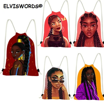 ELVISWORDS Black Art African American Girls Print Women Shopping Bags Teenage Brown Girl Yoga Shoes Bags Travel Beach Bags
ELVISWORDS Black Art African American Girls Print Women Shopping Bags Teenage Brown Girl Yoga Shoes Bags Travel Beach Bags