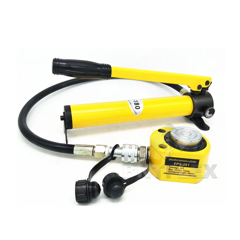 

(10T Travels 50mm) Hydraulic Jack+CP180 Manual Hydraulic Pump