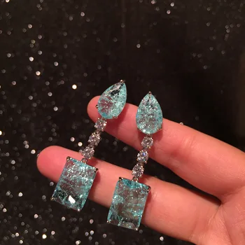 Green crystal antiallergic earrings ear ring S925 needle stud fashion jewelry eardrop earring fashion accessories women female
Green crystal antiallergic earrings ear ring S925 needle stud fashion jewelry eardrop earring fashion accessories women female