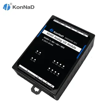 RS485 Remote io controller module 4DI 4DO 4AI 12-bit Single Analog input Relay switch Modbus RTU Current 0-20/4-20 mA KonNaD
RS485 Remote io controller module 4DI 4DO 4AI 12-bit Single Analog input Relay switch Modbus RTU Current 0-20/4-20 mA KonNaD