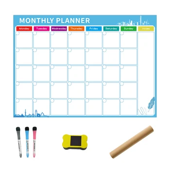 Erasable Monthly Weekly Schedule Refrigerator Magnetic Soft Whiteboard Weekly Plan Whiteboard Family Office Writing Memo
Erasable Monthly Weekly Schedule Refrigerator Magnetic Soft Whiteboard Weekly Plan Whiteboard Family Office Writing Memo