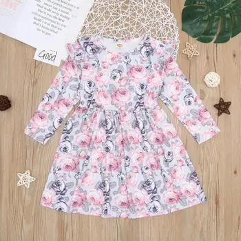Winter 2020 Girls Dress Girls Winter Cute Dress Long Sleeve O Neck Print Floral Purple Cute Dress Vestidos 1-6T
Winter 2020 Girls Dress Girls Winter Cute Dress Long Sleeve O Neck Print Floral Purple Cute Dress Vestidos 1-6T