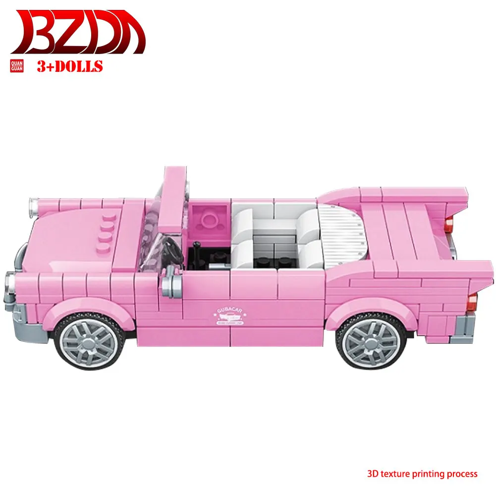 BZDA Pink Convertible Technical Car Building Blocks Speed Champion Model car Blocks Kids Toys Girl Lovely Christmas Gift
BZDA Pink Convertible Technical Car Building Blocks Speed Champion Model car Blocks Kids Toys Girl Lovely Christmas Gift
