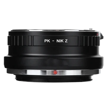 Fikaz PK-NIK Z Aluminium Alloy Lens Mounting Adapter Ring for Pentax PK Mount Lens to for Nikon Z Mount Camera Lens Adapter Ring 
Fikaz PK-NIK Z Aluminium Alloy Lens Mounting Adapter Ring for Pentax PK Mount Lens to for Nikon Z Mount Camera Lens Adapter Ring