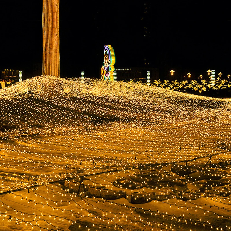 10m 100 led christmas string light Waterproof EU plug (20)