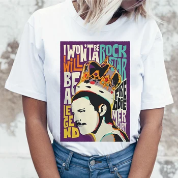90s Graphic Rock Top Tees Female Freddie Mercury Queen Band T Shirt Women Harajuku Vintage Ullzang T-shirt Fashion Queen Tshirt
90s Graphic Rock Top Tees Female Freddie Mercury Queen Band T Shirt Women Harajuku Vintage Ullzang T-shirt Fashion Queen Tshirt