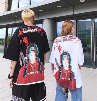 Naruto Anime Men's Short Sleeve T-Shirt Couple Casual Joker Fashion Youth Tee Shirt Hip Hop Street Dress Top
Naruto Anime Men's Short Sleeve T-Shirt Couple Casual Joker Fashion Youth Tee Shirt Hip Hop Street Dress Top