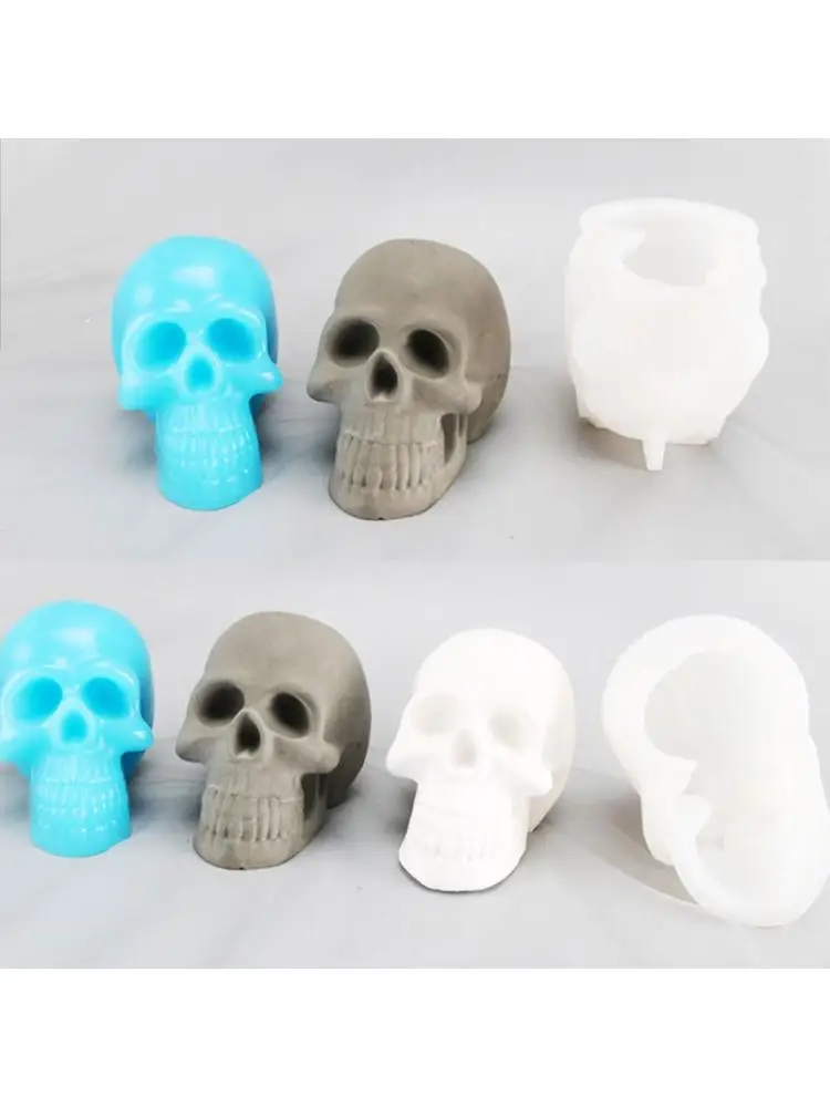 Crystal Epoxy Candle Resin Mold 3D Skull Silicone Mould DIY Crafts Making Tool 83XF
Crystal Epoxy Candle Resin Mold 3D Skull Silicone Mould DIY Crafts Making Tool 83XF