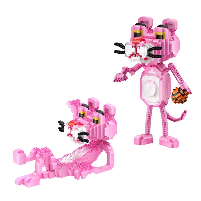 Funny AMERICA cartoon figures micro diamond block Pink Panther building bricks assemble toys nanobricks for kids gifts
Funny AMERICA cartoon figures micro diamond block Pink Panther building bricks assemble toys nanobricks for kids gifts