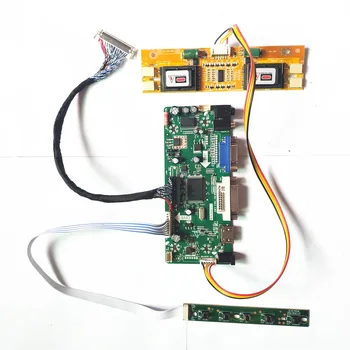 For CLAA190EA03 CLAA190EA05 M.NT68676 display controller drive card LCD panel LVDS 30Pin CCFL VGA HDMI DVI 1280*1024 19" DIY kit
For CLAA190EA03 CLAA190EA05 M.NT68676 display controller drive card LCD panel LVDS 30Pin CCFL VGA HDMI DVI 1280*1024 19" DIY kit