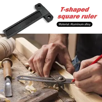 T-type Wood Gauge Caliper Ruler Woodworking Scriber Carpenter Measuring Tool Clear Scale Operate Simple and Convenient
T-type Wood Gauge Caliper Ruler Woodworking Scriber Carpenter Measuring Tool Clear Scale Operate Simple and Convenient