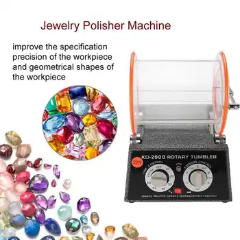 5kg Rotary Tumbler 5-Speed Jewelry Polisher Bead Cleaner Polishing Rotary Finisher Machine Cleaner Tools Kit EU Plug KD-2000 
5kg Rotary Tumbler 5-Speed Jewelry Polisher Bead Cleaner Polishing Rotary Finisher Machine Cleaner Tools Kit EU Plug KD-2000