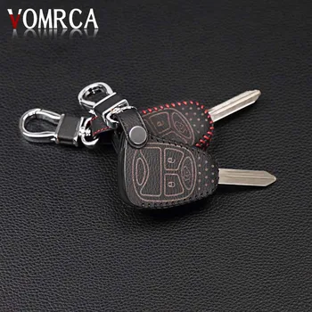 High Quality Leather car Key Cover for Jeep Chrysler 300 PT Cruiser Sebring Dodge Sports Nitro Jeep Wrangler 3 Button Key Shell
High Quality Leather car Key Cover for Jeep Chrysler 300 PT Cruiser Sebring Dodge Sports Nitro Jeep Wrangler 3 Button Key Shell