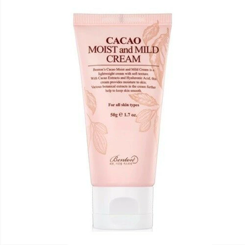 BENTON Cacao Moist and Mild Cream 50g Sensitive Skin Moisturizing Cream Hydrating Anti Wrinkle Firming Serum Korea Cosmetics
BENTON Cacao Moist and Mild Cream 50g Sensitive Skin Moisturizing Cream Hydrating Anti Wrinkle Firming Serum Korea Cosmetics