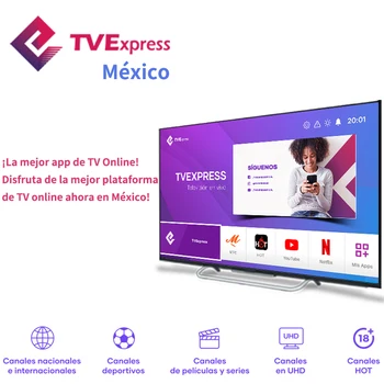 TVE Mexico Argentina Bolivia TV Express Spanish Latin tvexpress tve express for Android tv box Android Mobile Phone Wholesale
TVE Mexico Argentina Bolivia TV Express Spanish Latin tvexpress tve express for Android tv box Android Mobile Phone Wholesale