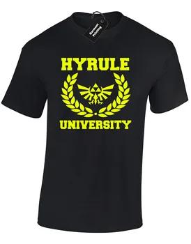 HYRULE UNIVERSITY MENS T-SHIRT RETRO ZELDA GAMING LINK GAMER LEGEND FAN DESIGN 
HYRULE UNIVERSITY MENS T-SHIRT RETRO ZELDA GAMING LINK GAMER LEGEND FAN DESIGN