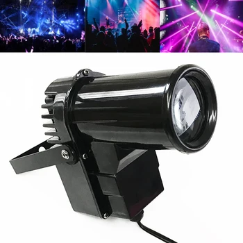 10W RGBW LED Stage Lighting Pinspot Beam Spotlight Professional DJ DISCO Party KTV Backlight Stage Light 360-degree lighting
10W RGBW LED Stage Lighting Pinspot Beam Spotlight Professional DJ DISCO Party KTV Backlight Stage Light 360-degree lighting