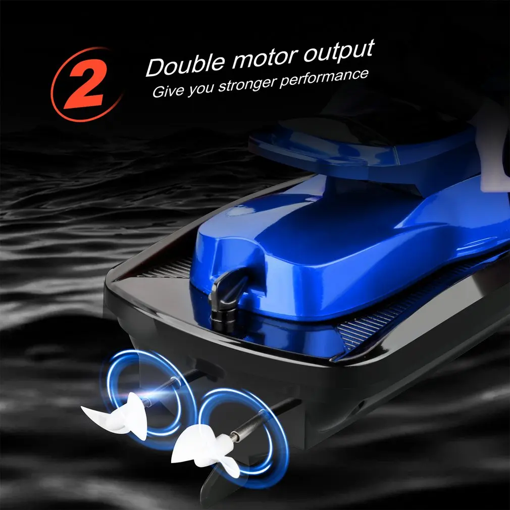 RC Boat 809 2.4G Remote Control Motorboat Water Speedboat Yacht Airship RC Boat Waterproof Electric Children's Toy Boat