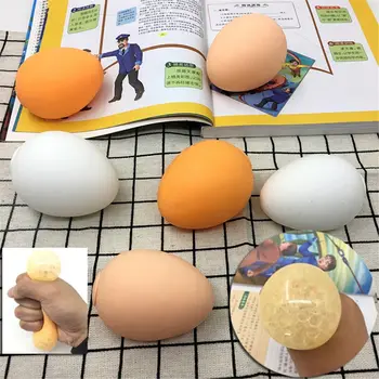 Simulation Eggs Stress Ball Prank Joke Toy Stress Relief Squeeze Toy Antistress Ball
Simulation Eggs Stress Ball Prank Joke Toy Stress Relief Squeeze Toy Antistress Ball
