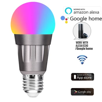 Smart LED Light Bulb 7W RGB Home Lamp Bluetooth Wifi Switch App Remote Voice Control 11W LED Light Bulb For Alexa Google Home
Smart LED Light Bulb 7W RGB Home Lamp Bluetooth Wifi Switch App Remote Voice Control 11W LED Light Bulb For Alexa Google Home